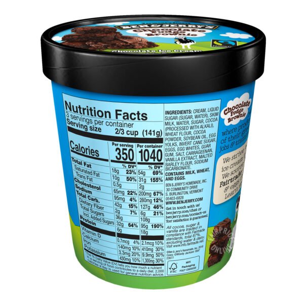 Ben & Jerry's Chocolate Fudge Brownie