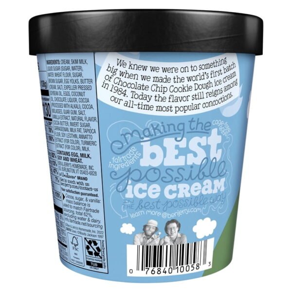 Ben & Jerry 's Chocolate Chip Cookie Dough