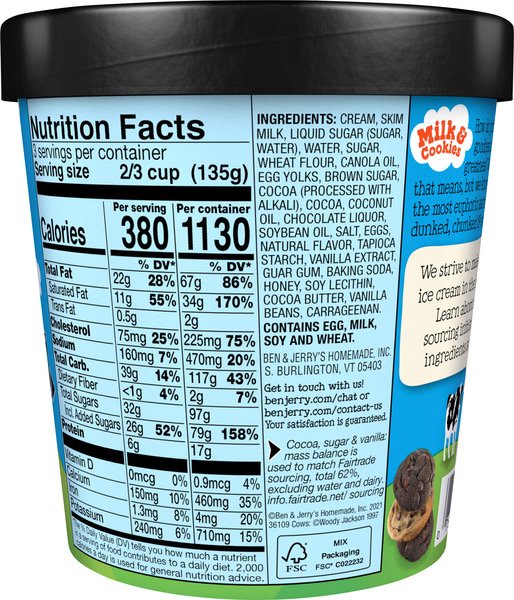 Ben & Jerry Half-Baked